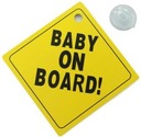 BABY ON BOARD TABLE PRE AUTODIEŤA V AUTE