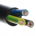 OMY 3x1,5 flexibilný elektrický kábel, čierny, 100 m.