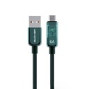 WEKOME USB-A na USB-C prepojovací kábel na rýchle nabíjanie 1 m (zelený)