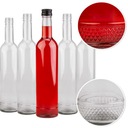 40x ELEGANTNÉ RELIÉZNE KRYŠTÁLOVÉ FĽAŠE NA LIKERY BIMBER VODKA 500 ml