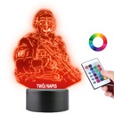 Stolná lampa Led Soška Hra Call Of Duty Character Ghost Gaming Plexido