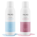INLAQ čistič + acetón 2x ​​500 ml hybridný odstraňovač a odmasťovač nechtov
