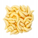 Umelé červy WHITE BAIT Návnada PINKA Mušky LARVA Set 100 ks