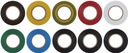 Izolačná páska PVC 19mm MIX COLOR 10 kotúčov x 20m