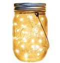 SOLÁRNE ZÁHRADNÉ LAMPY JAR - 20 MICROLED - VEĽK