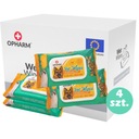 Papierové obrúsky na starostlivosť o oči, uši, chvosty zvieratiek 4x48 ks.