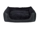 amiplay Obdĺžniková posteľ Aspen Sofa XS Black