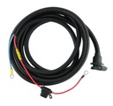 Napájací kábel 4m 2x6mm2 so zásuvkou na traktor