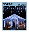 SOPLE 500 LED ZÁCLONOV STUDENÁ BIELA