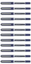 Uni UB-150 guľôčkové pero modré 0,3 mm x 12 ks