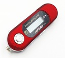 MP3 prehrávač M04 8GB USB flash disk červený