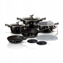 Sada hrncov Berlinger Haus Shiny Black 13 ks.