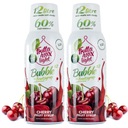 Fruttamax ovocné sirupy bez cukru 2x Čerešňa 0,5l