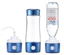 Vodíkový generátor vody sklenená fľaša CA-303 modrá 400 ml