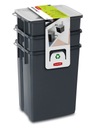 CURVER sada nádob na bio odpad 2x10l, 6l