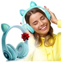 BEZDRÔTOVÉ SLÚCHADLÁ CAT EARS CAT LED RGB