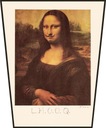 Obrazovka L.H.O.O.Q Marcel Duchamp