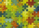 150x200 cm FAREBNÝ MÄKKÝ PUZZLE KOBEREC, NA MIERU