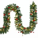 Casaria Vianočná girlanda Vianočný stromček 10m - 160x LED