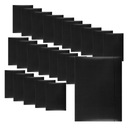 A4 zakladač s gumičkou na dokumenty, kartón, čierny, 25 ks