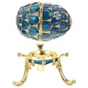 Dekorácia vajíčok Faberge zdobená šperkami Malá drobnosť