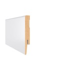 Mdf soklová lišta biely lesk Diamond80 mm