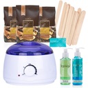 HARD WAX set Natural HEATER gél mastenec