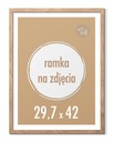 Fotorámik 29,7x42 cm A3 Rámiky 42x29,7 hnedá