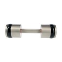 HMS PREMIUM HH10 CHROME DUMBS 2 x 10 KG