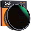 FILTER 43 mm 43 mm K&F CONCEPT X FADER GREY NASTAVITEĽNÝ ND8-ND128