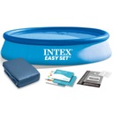 Expanzný záhradný bazén 366 x 76 set 2v1 INTEX + KRYT