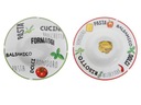 PIZZA PASTA porcelánový tanier na cestoviny 25 cm
