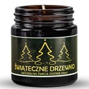 Prírodná sójová sviečka Vianočný stromček 120ml