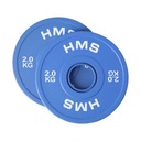OLYMPIJSKÁ HMOTNOSŤ PRE ČINKY Cvičebný kotúč 2X2KG 51mm