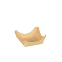 Mini drevená miska 4 x 4 cm - 50 ks