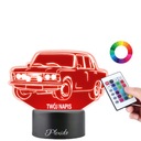 Stolná lampa Fiat 125p 16-farebná LED PLEXIDO