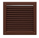 Vetracia mriežka / prívod vzduchu KWP 15x20 hnedá