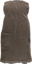 Rento hnedý univerzálny saunový kilt Sarong