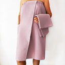 Pareo set + osuška do sauny Lavender Waffle S/M