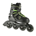 UNISEX nastaviteľné kolieskové korčule 39-42 Nils Extreme Rubber