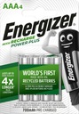 8x ENERGIZER BATÉRIE 700 mAh HR03 AAA R3