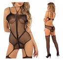 LivCo Corsetti Silvem Bodystocking S-L Mesh Bodystocking
