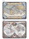 Edu podložka. 065 - Svetové mapy zo 16. a 17. storočia.