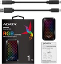 ADATA Externý SSD SE900 1TB USB3.2-A/C RGB