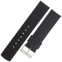 HORIDO 1158 - 20mm - Čierny - Kožený remienok na hodinky