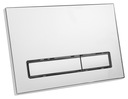 Cersanit TLAČIDLO SPLACHOVANIA WC GLOSS CHROME M08 Splachovacie tlačidlo
