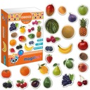 Sada edukačných magnetiek na ovocie - pre deti