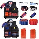 SET 2 X VESTA + DOPLNKY NERF ŠÍPKY