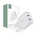 SIEŤOVÁ NABÍJAČKA TECH-PROTECT 2 PORTY USB-C 20W NAPÁJANIE