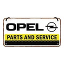 Nostalgický umelecký prívesok Diely a servis Opel